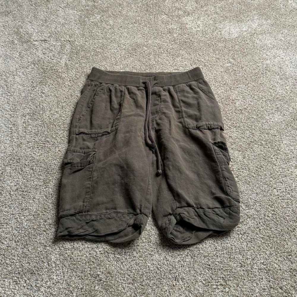 TNA "MILITARY GREEN" SAFARI SHORTS